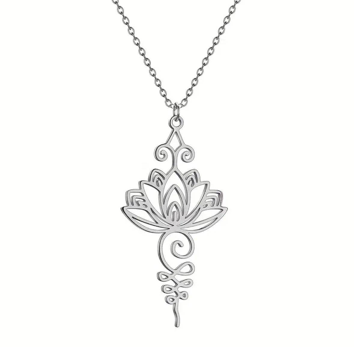 Lotus Meditation Necklace