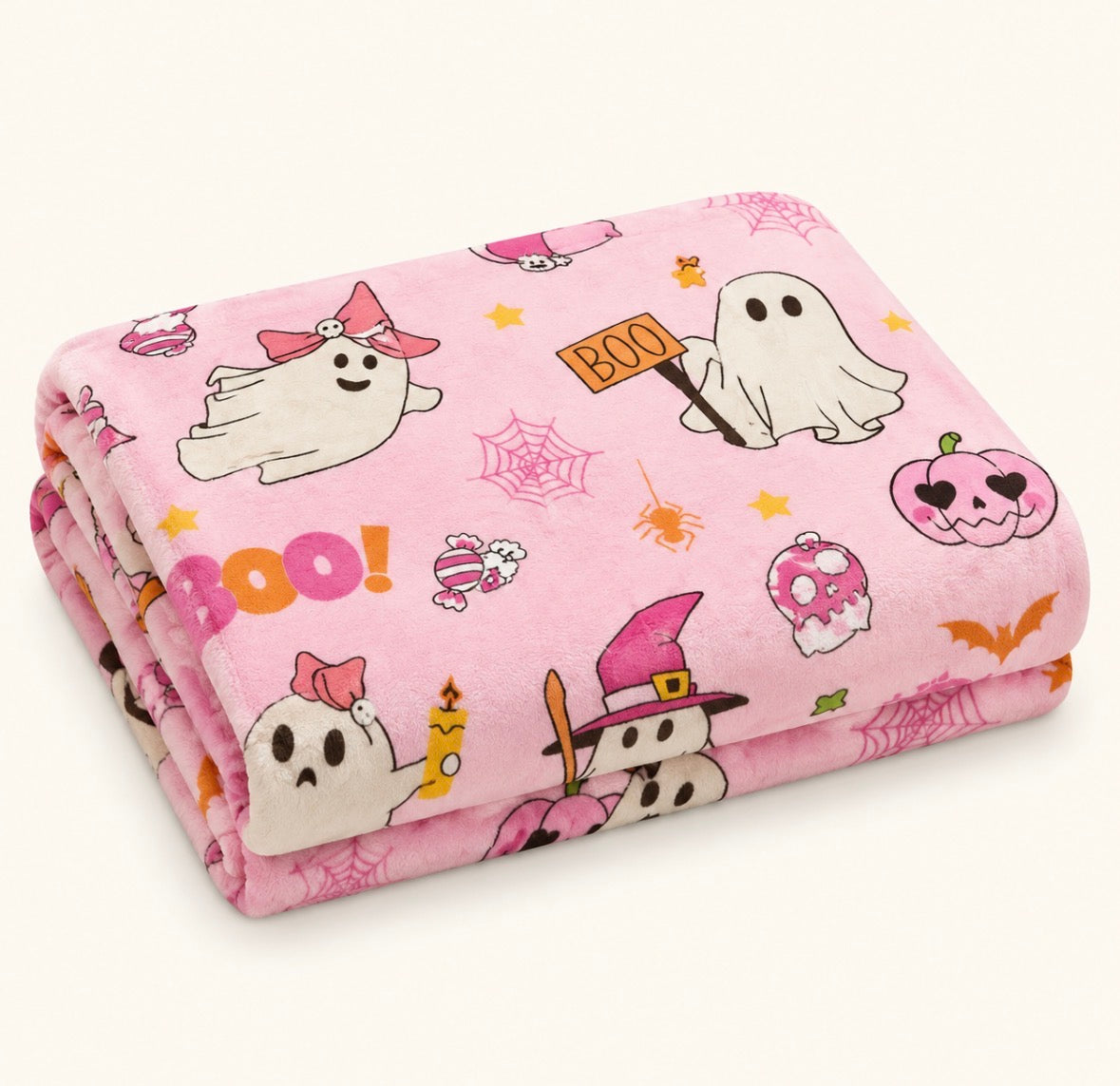 Halloween Ghost Blanket