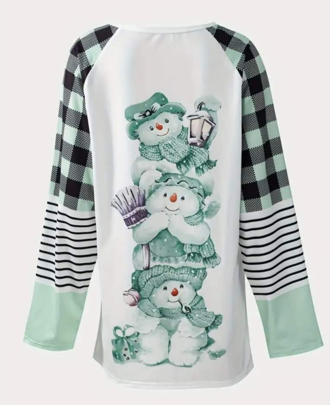 Long Sleeve Holiday Snowman