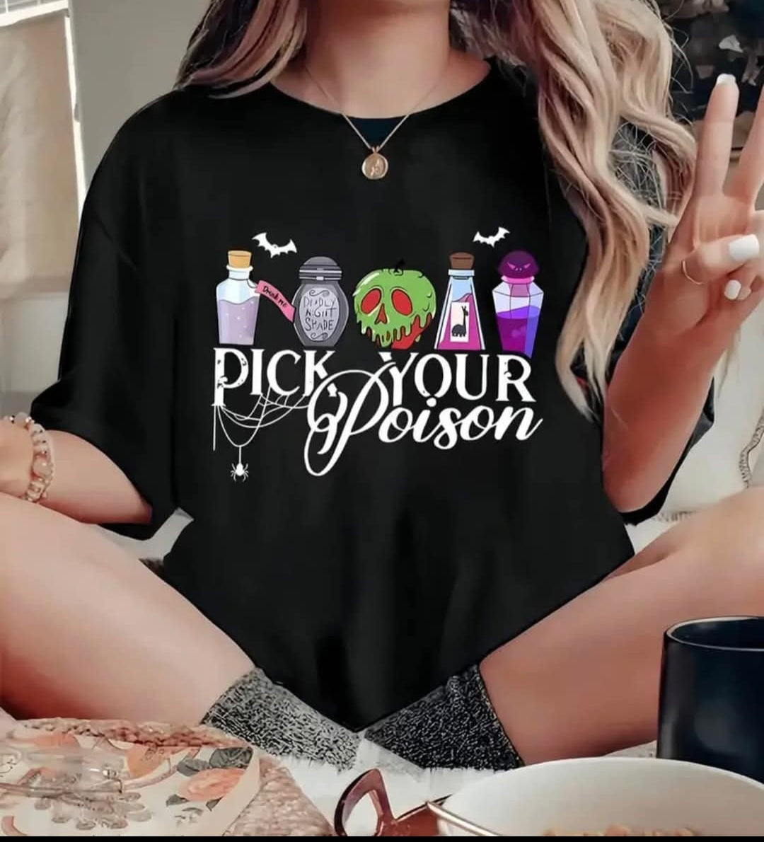 Graphic T-shirt - "Pick Your Poison"
