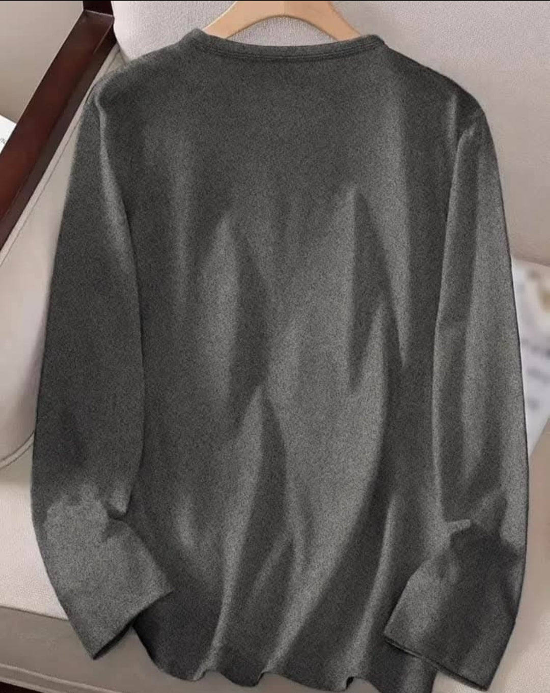 Long Sleeve T-shirt with Skull