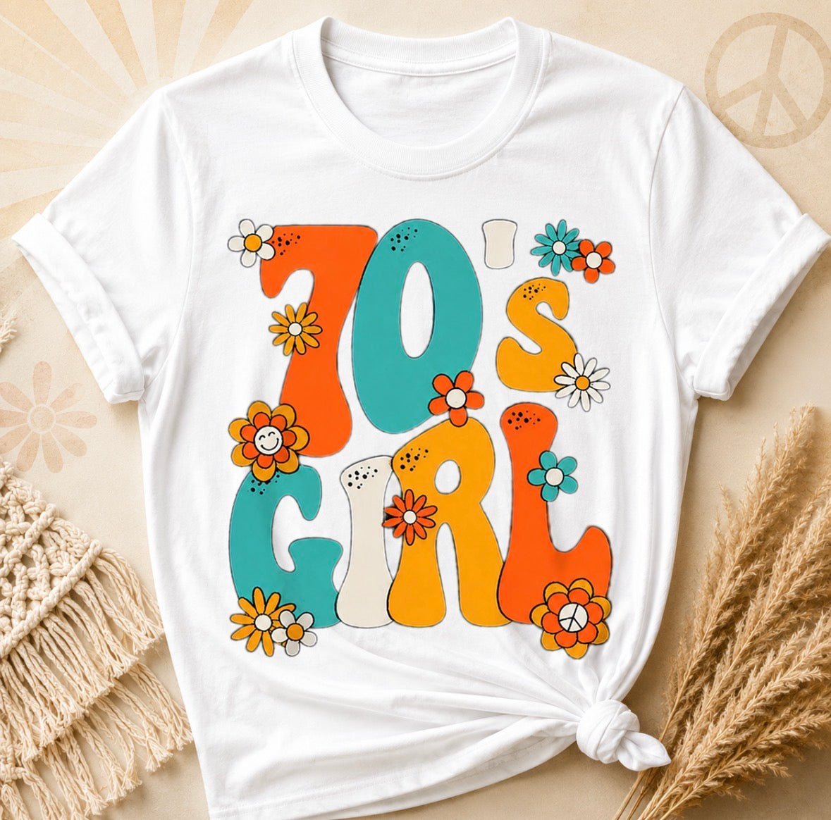 Graphic T-shirt “70’s Girl”