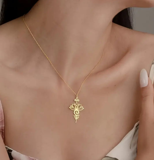 Lotus Meditation Necklace