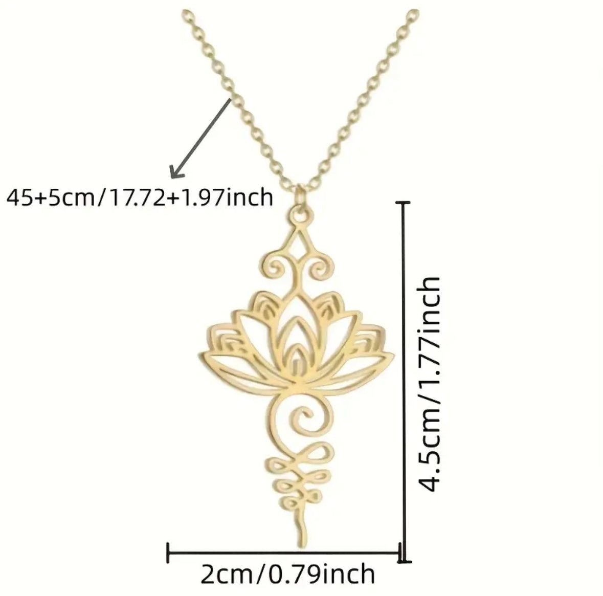 Lotus Meditation Necklace