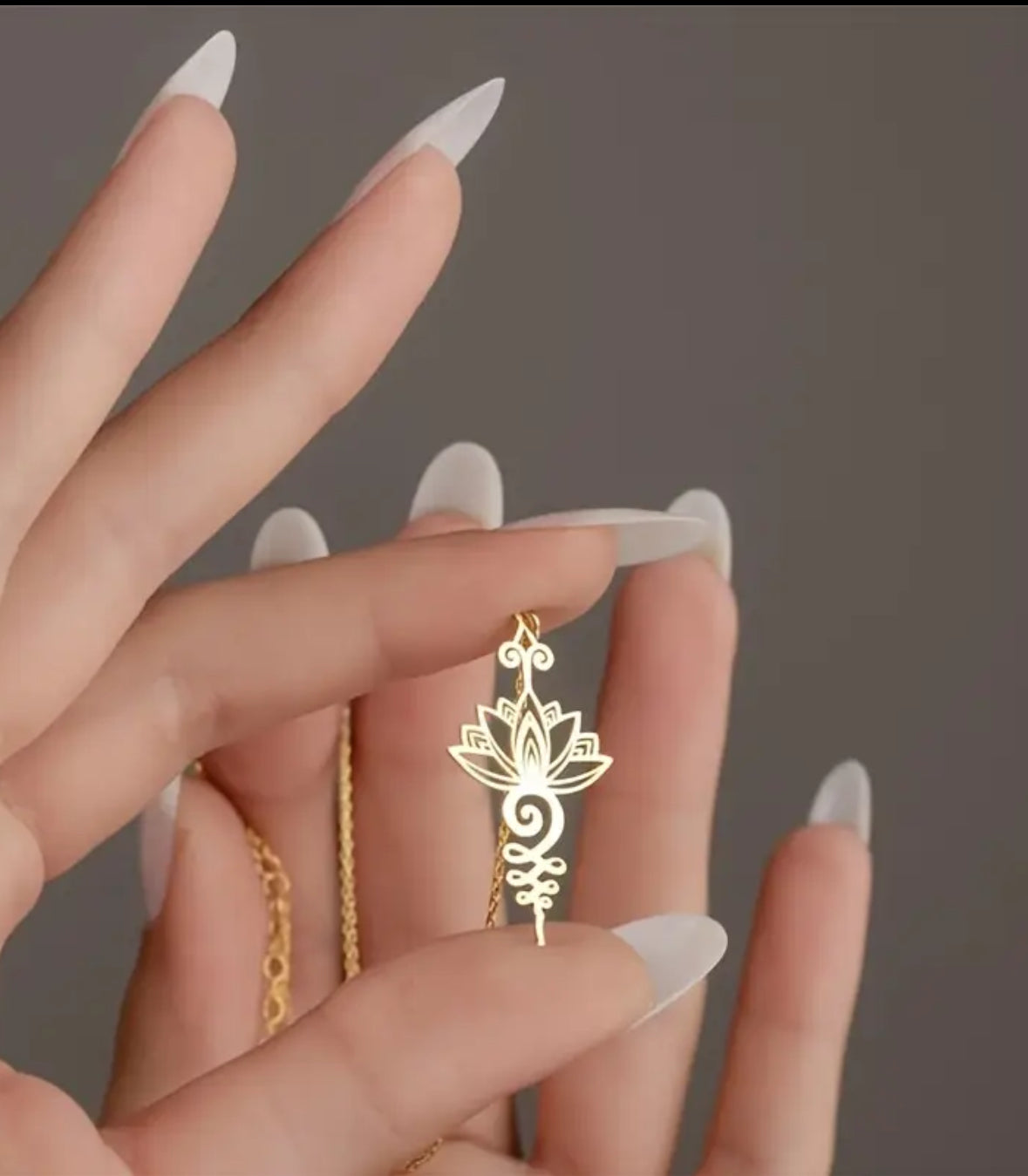 Lotus Meditation Necklace