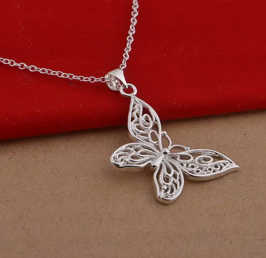 Hollow Butterfly Pendant