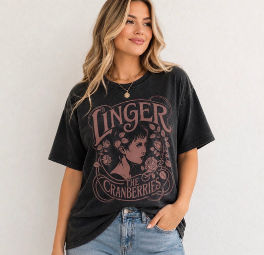 Graphic T-shirt “Linger” by The Cranberries