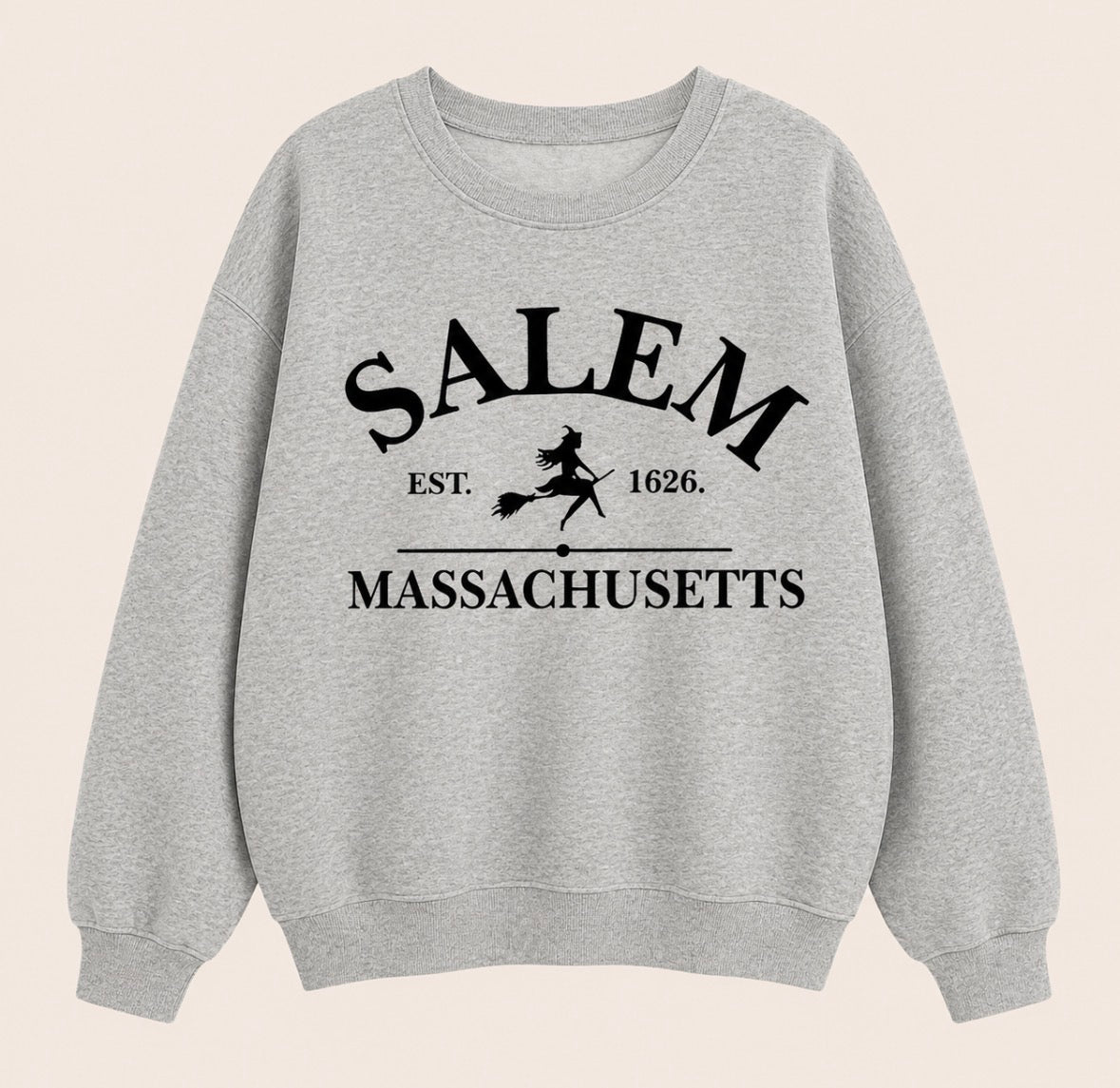 Graphic Sweatshirt “SALEM MASSACHUSETTS”