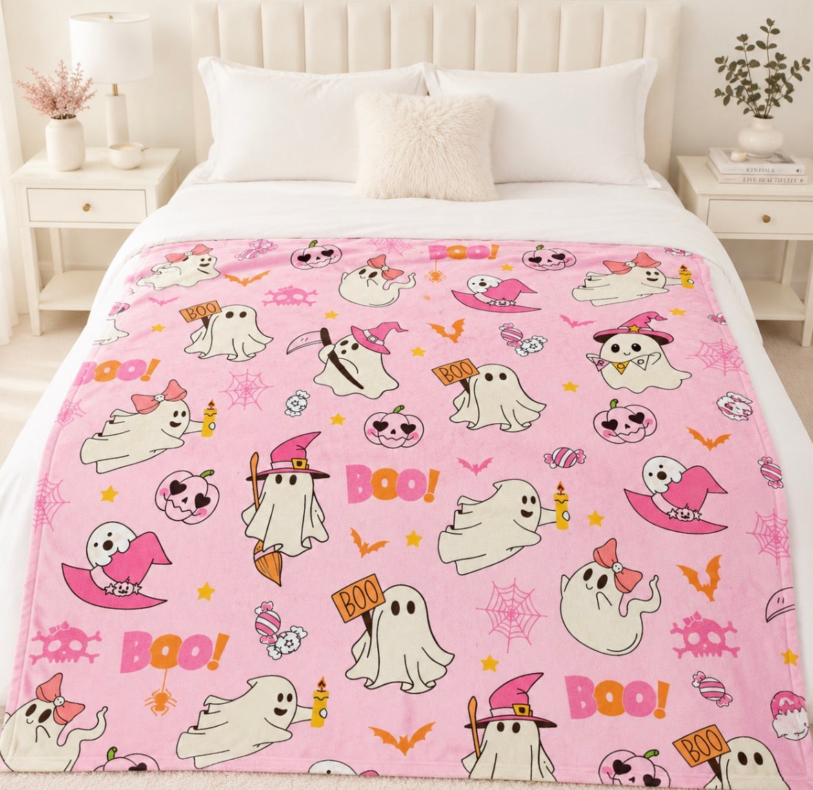 Halloween Ghost Blanket
