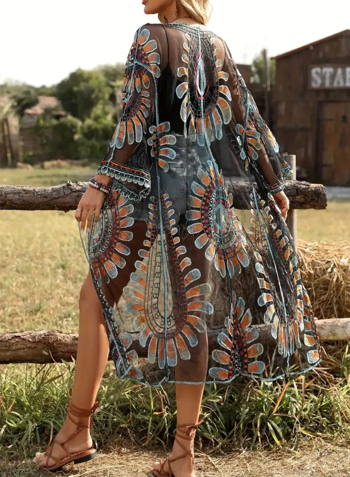Bohemian Beach Cover Up
