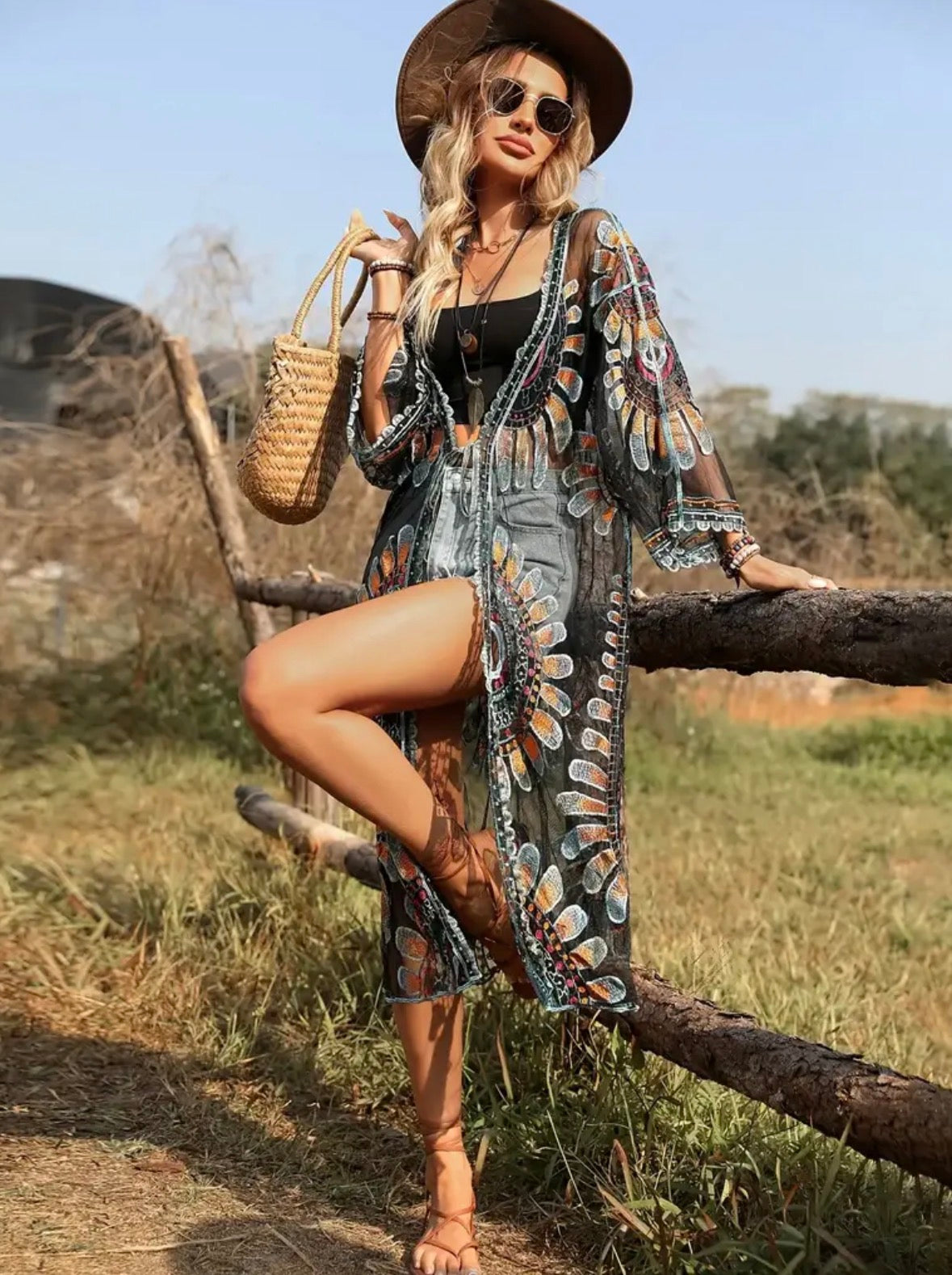 Bohemian Beach Cover Up