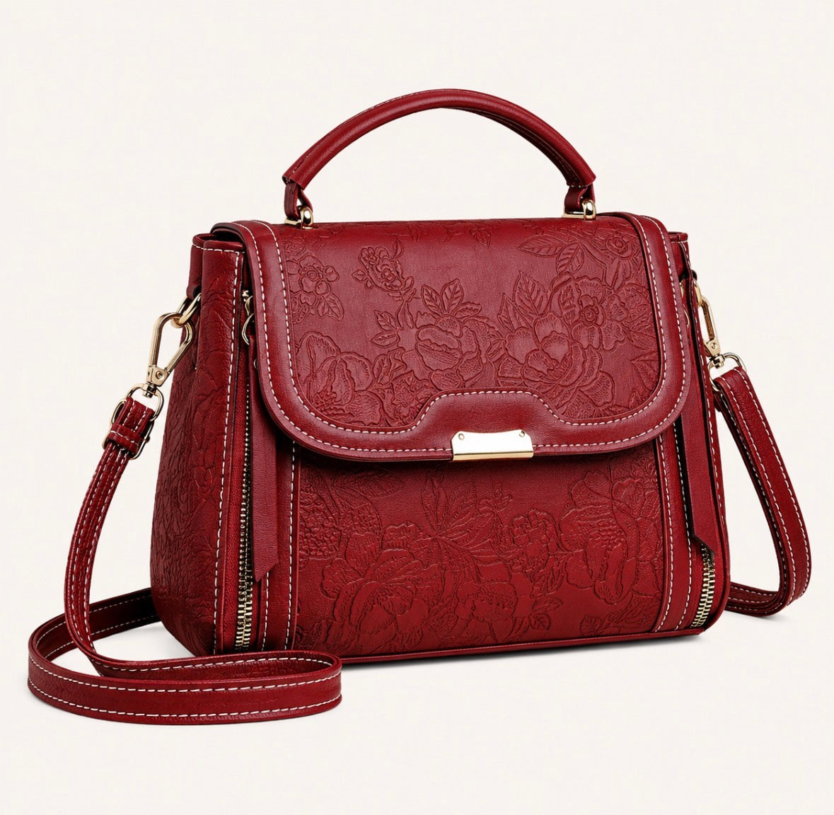 Large Capacity Vintage Trendy Handbag
