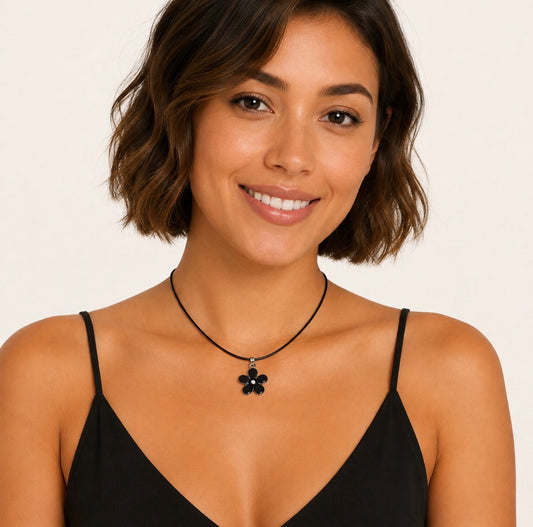 5-Petal Flower Necklace
