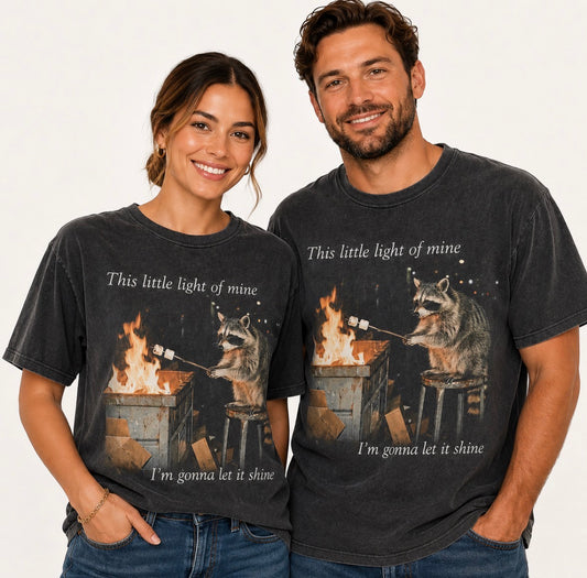 UNISEX Graphic T-shirt “ THIS LITTLE LIGHT OF MINE...I'm gonna let it shine:”