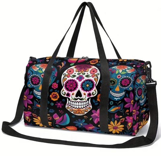 Sugar Skull Duffel Bag