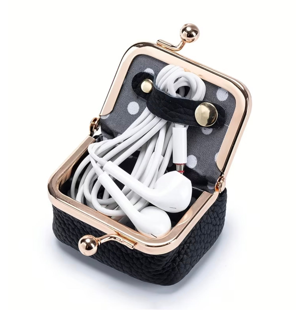 Mini Coin Purse with Clasp and Mini Storage Box
