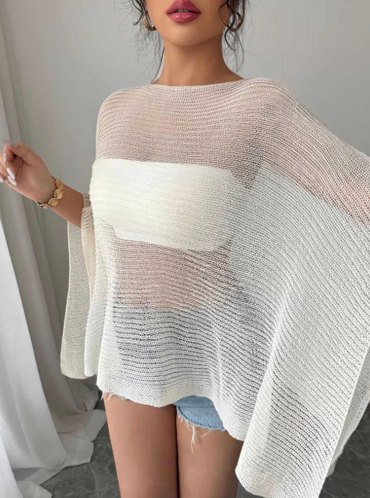 Off-Shoulder Cover-Up