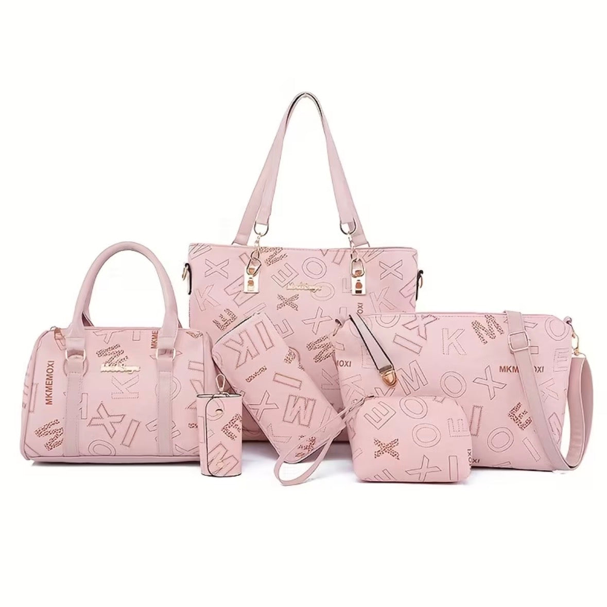 7-piece Handbag and Accessories Set