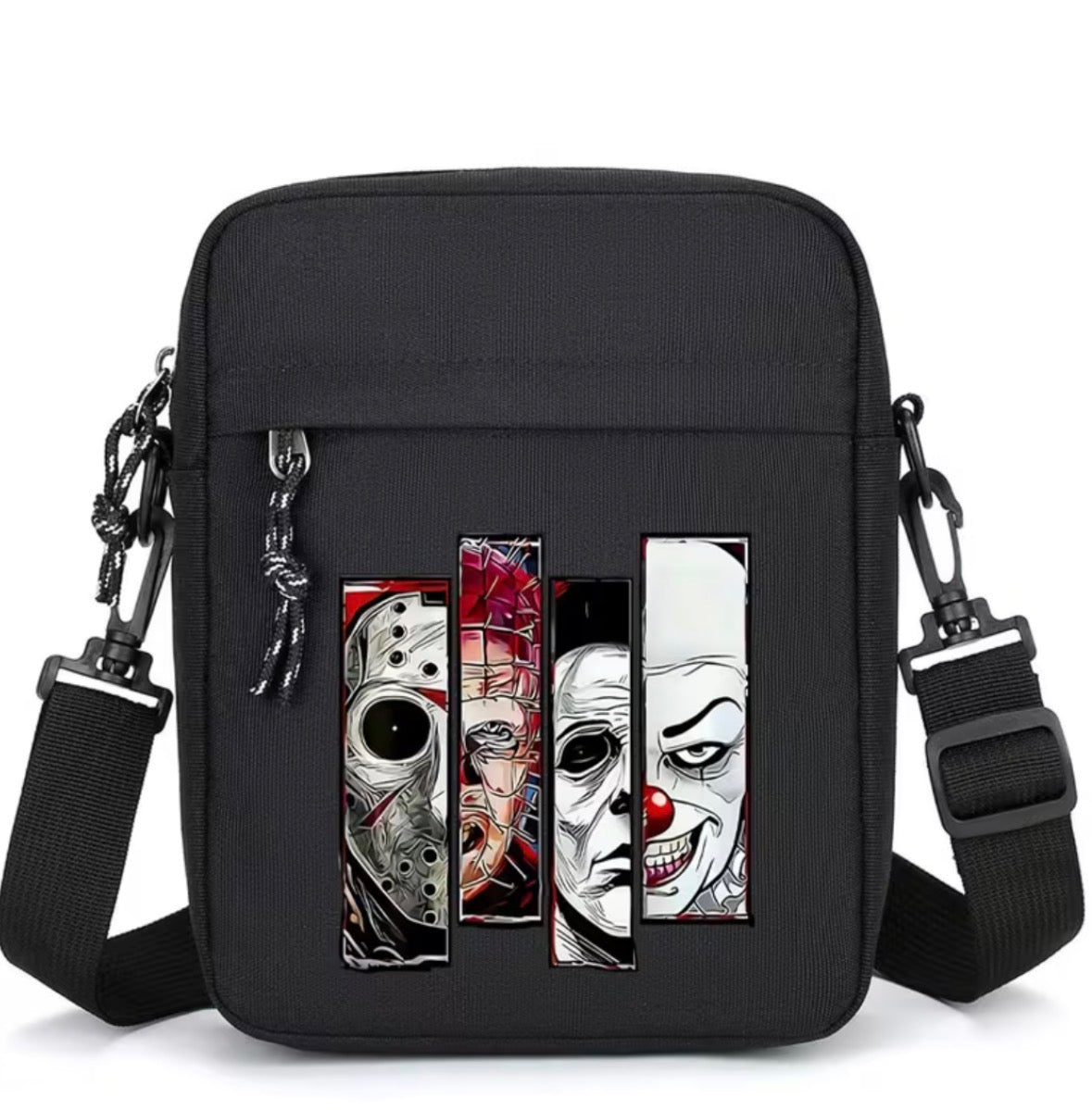 Four-Skull Large Capacity Shoulder Bag