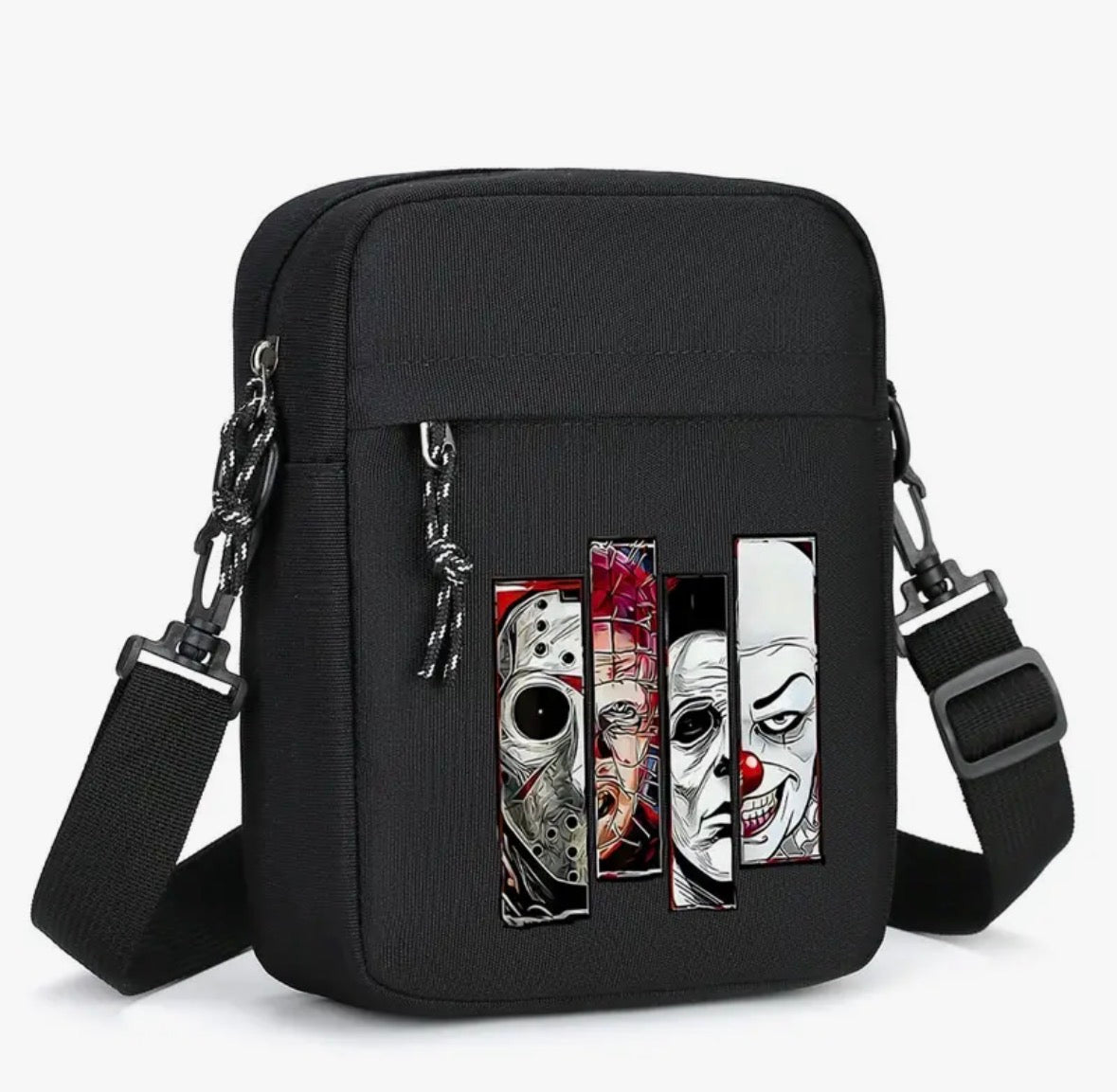 Four-Skull Large Capacity Shoulder Bag