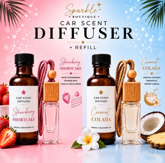 Car Scent Diffuser ➕REFILL