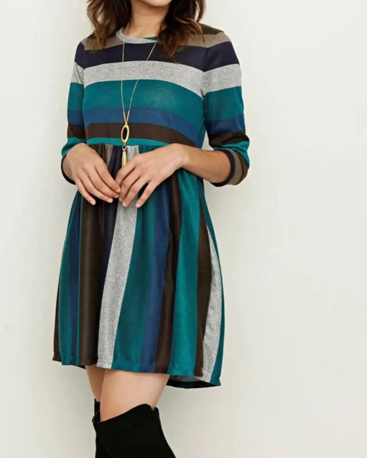 Dual Striped Dress
