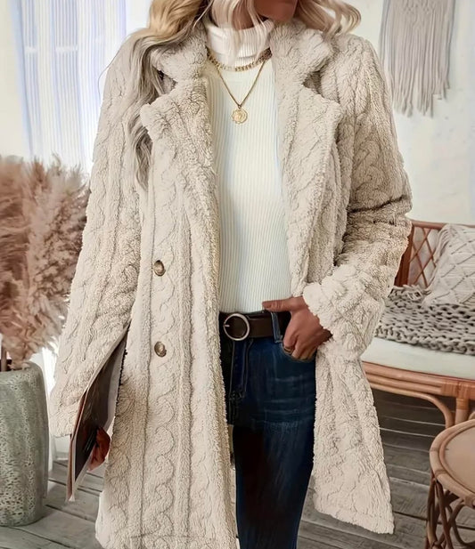 Outerwear Coat without Pockets