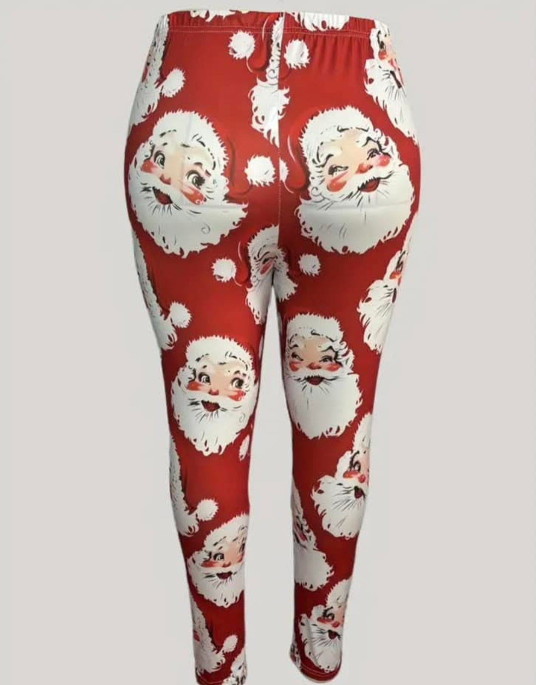 Plus Size Santa Claus Leggings