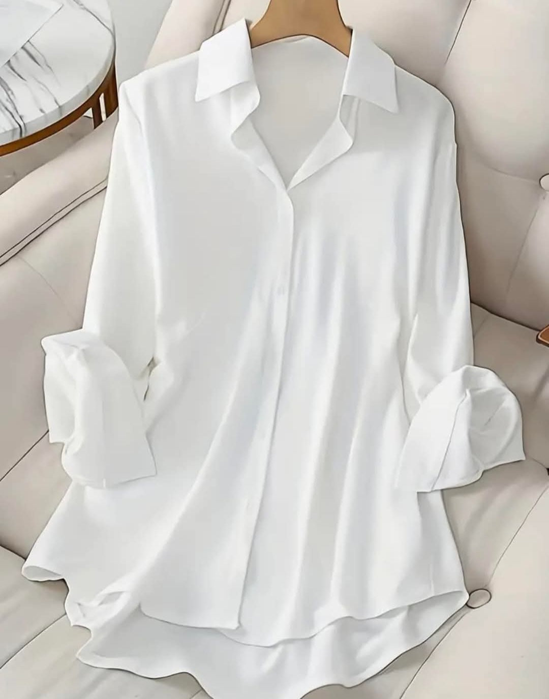 Long Sleeve Button Down Blouse